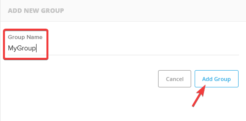 Создание группы сайтов на https://wpremote.com